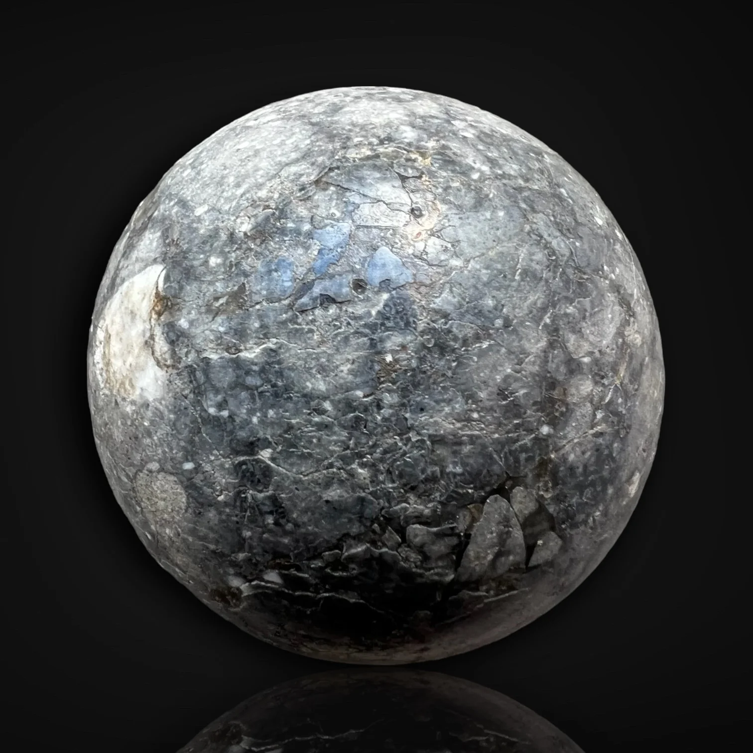 Lunar Meteorite Sphere, Gadamis, Libya - Image 6