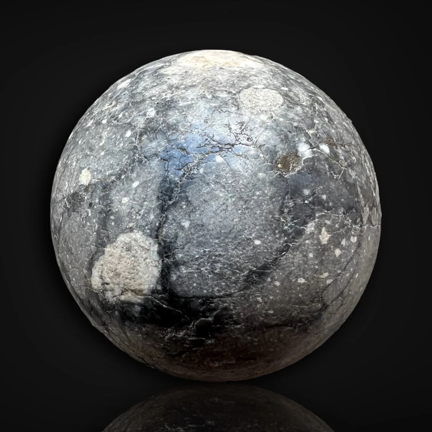 Lunar Meteorite Sphere, Gadamis, Libya - Image 7