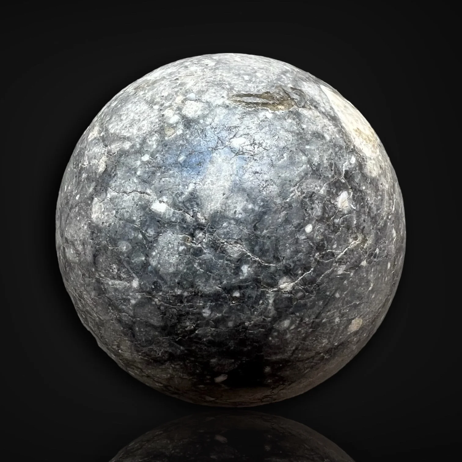 Lunar Meteorite Sphere, Gadamis, Libya - Image 8