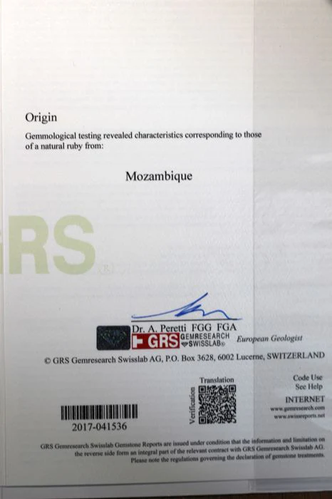 Unheated Vivid Red Ruby, 2.27 carats - Image 5