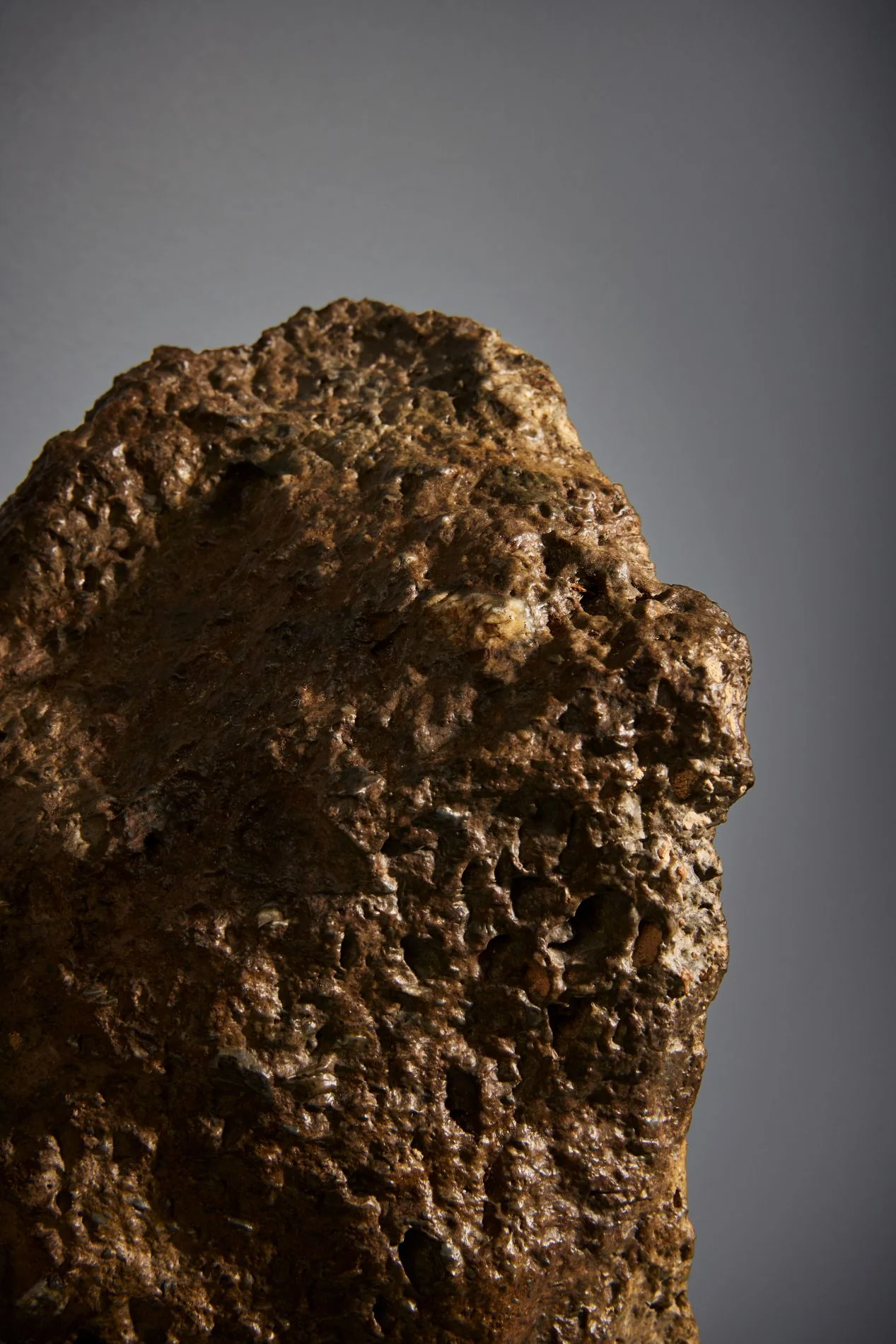 Lunar Meteorite Evidencing  Subsurface Water - 10.8 kg - Image 4