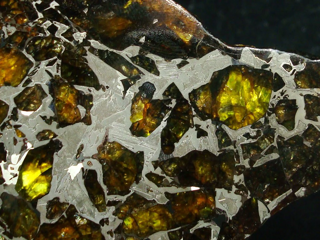 Large Meteorite Slice - Admire Pallasite, 975 grams - Image 4