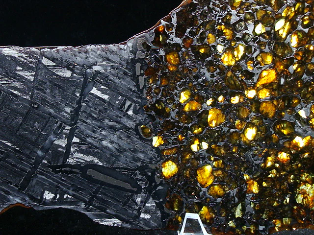 Seymchan Meteorite Slice - 541.6 grams - Image 4